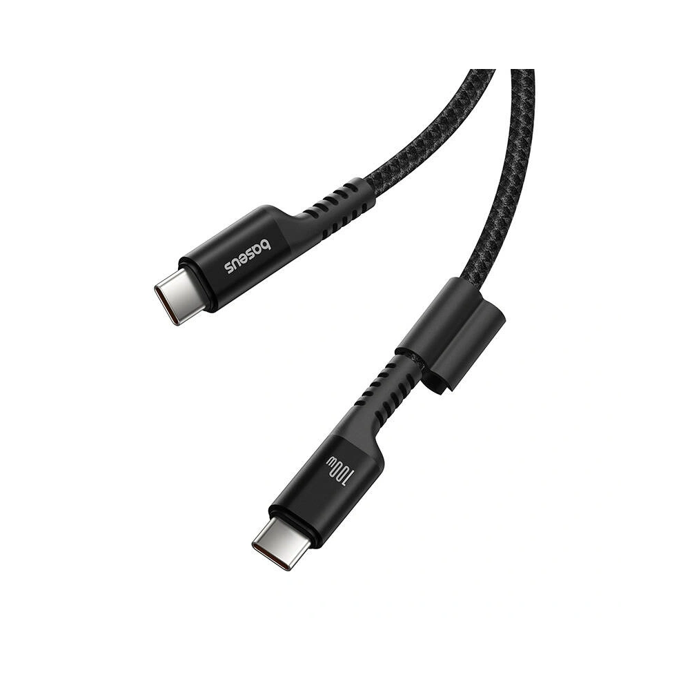 Материалы кабеля Baseus Fish-Eye Коннекторы USB-C в алюминиевом корпусе кабеля Baseus Fish-Eye