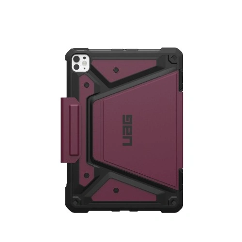 Etui UAG Metropolis SE w kolorze bordeaux, idealne do Apple iPad Pro 11" 2024.