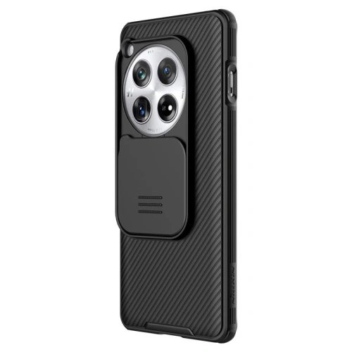 Etui Nillkin CamShield Pro w kolorze czarnym, idealne dopasowanie do OnePlus 12.