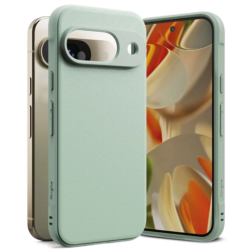 Etui Ringke Onyx w kolorze miętowym, idealnie dopasowane do Google Pixel 9.