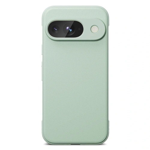 Etui Ringke Onyx zamontowane na Google Pixel 9, prezentujące elegancki wygląd.