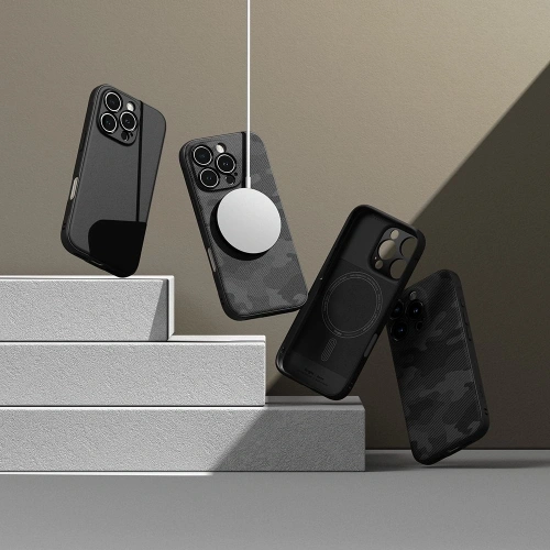 Produkt na zdjęciu: etui Ringke Onyx z mocnym magnesem MagSafe, idealne do codziennego użytku.