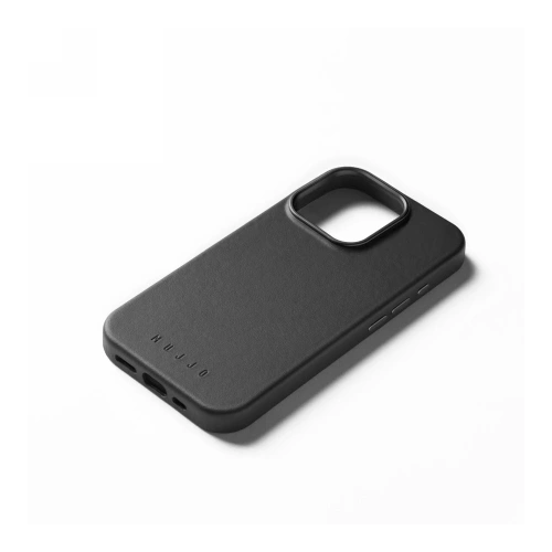Etui Mujjo na iPhone 16 Pro, prezentujące elegancki design i funkcjonalność MagSafe.