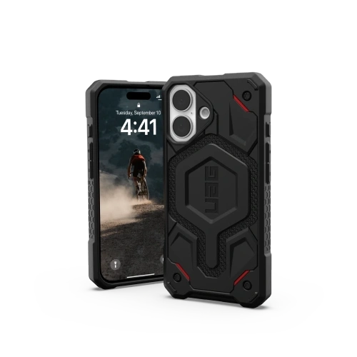 Etui UAG na tle minimalistycznym, prezentujące elegancki design i funkcjonalność.