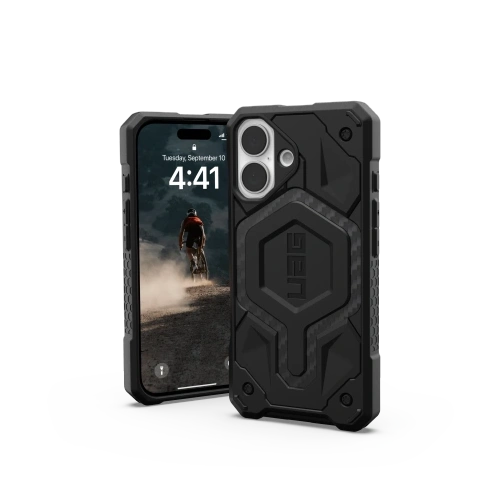 Etui UAG Urban Armor Gear na tle stylowego biurka, prezentujące elegancki wygląd i funkcjonalność.