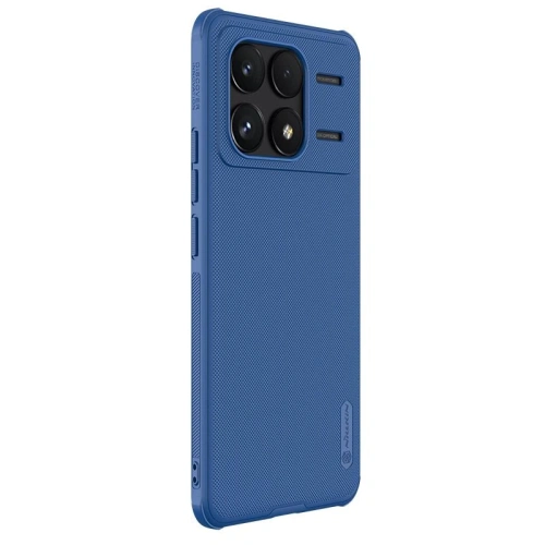 Hybrid Nillkin case with protection for POCO F6 Pro, showcasing a modern design.