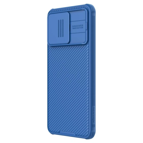 Etui Nillkin Camshield Pro w kolorze niebieskim, idealne dla Xiaomi Redmi K70 i POCO F6 Pro.