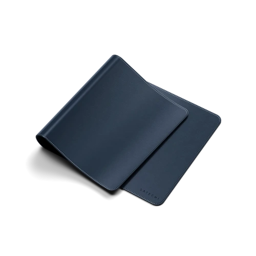Elegant blue Satechi mat, perfect for organizing your workspace.