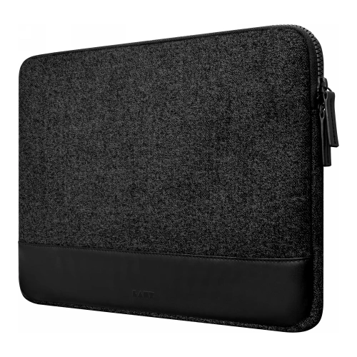 Etui LAUT Inflight w kolorze czarnym, idealne do Apple MacBook 13"/14", z eleganckim designem.