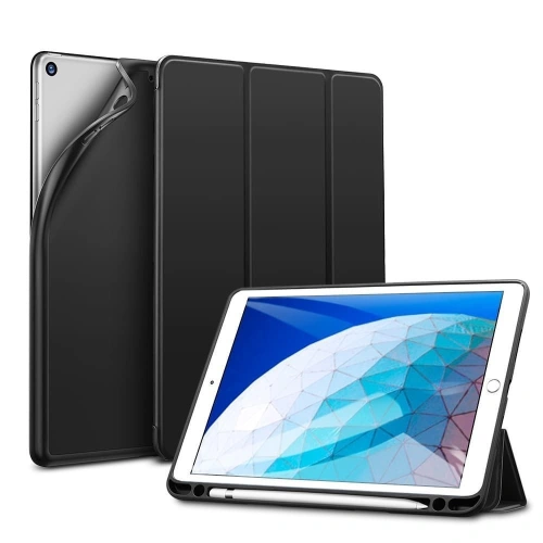 Etui ESR Rebound Pencil w kolorze czarnym dla Apple iPad Air 10.5 2019