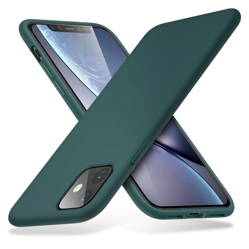 Etui ESR Yippee w kolorze pine green, idealne dla Apple iPhone 11.