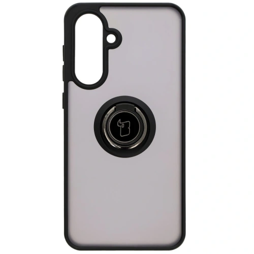 Zbliżenie na etui Bizon Case Hybrid Ring, ukazujące szczegóły hybrydowego materiału