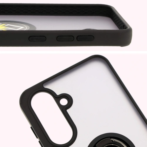 Etui z uchwytem na palec zamontowane na telefonie Samsung Galaxy A36 5G