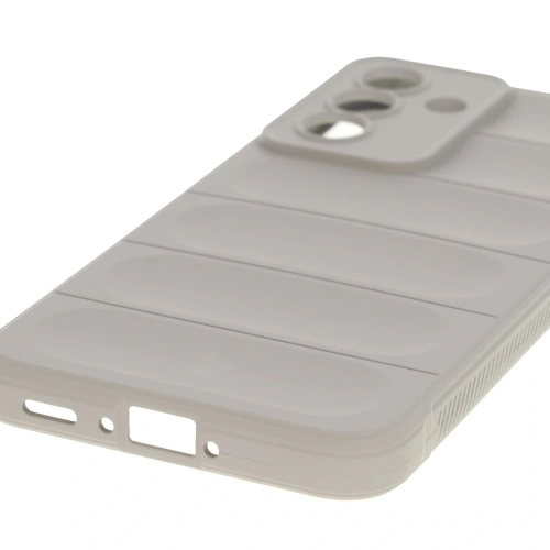 Etui Bizon Case Tur zamontowane na Samsung Galaxy A36 5G, prezentujące jego elegancki wygląd.