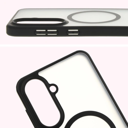 Widok etui z boku, ukazujący precyzyjne wycięcia na porty i przyciski.