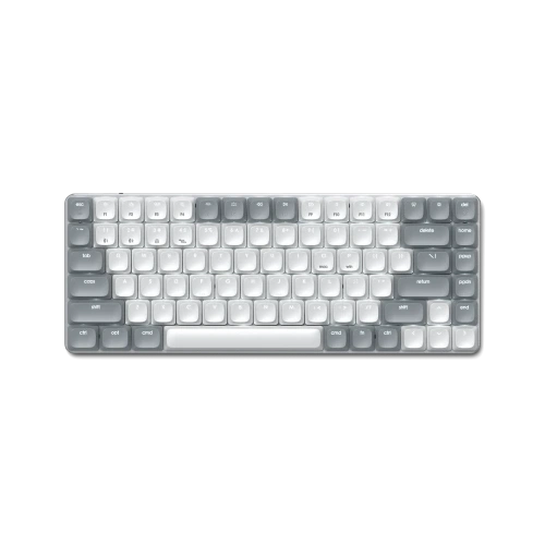 Wireless mechanical keyboard Satechi SM1 in gray, with backlighting and a slim design.