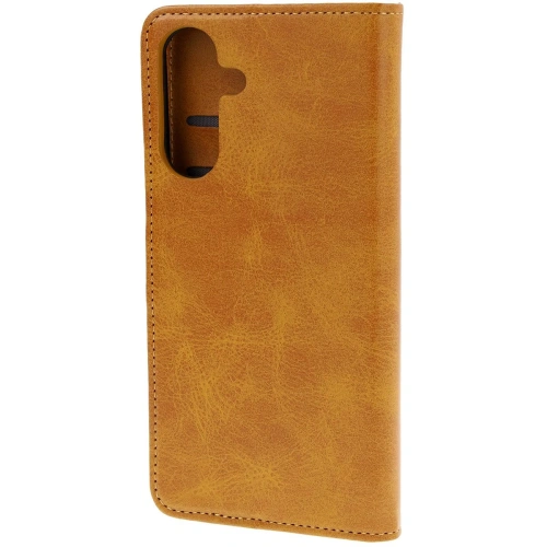 Etui Bizon Case Pocket zamontowane na Samsung Galaxy A56 5G, doskonałe dopasowanie.