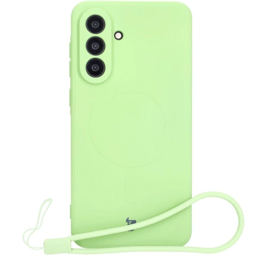 Zbliżenie na pierścień magnetyczny w silikonowym etui Bizon Case.