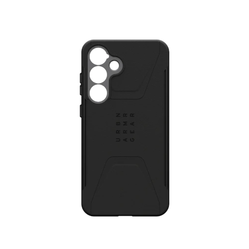 Etui UAG Urban Armor Gear Civilian Pro w kolorze czarnym, idealnie dopasowane do Samsung Galaxy S25+ Plus 5G.