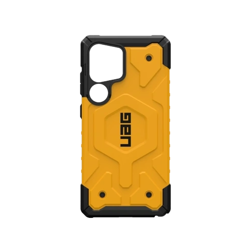 Etui UAG Pathfinder Magnet w kolorze heritage yellow, idealne do Samsung Galaxy S25 Ultra 5G.