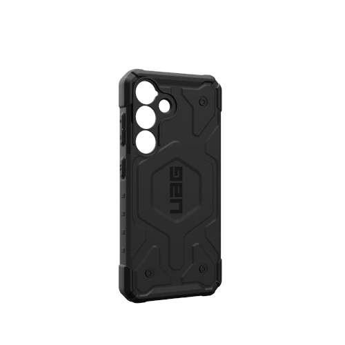 Etui UAG Pathfinder w kolorze czarnym, idealnie dopasowane do Samsung Galaxy S25 5G.