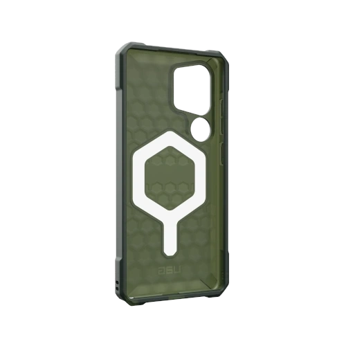 Hybrydowe etui z wbudowanym modułem magnetycznym, zapewniające bezpieczeństwo telefonu.