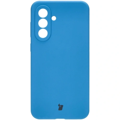 Zbliżenie na teksturę silikonowego etui Bizon Soft Case, ukazujące jego elastyczność.