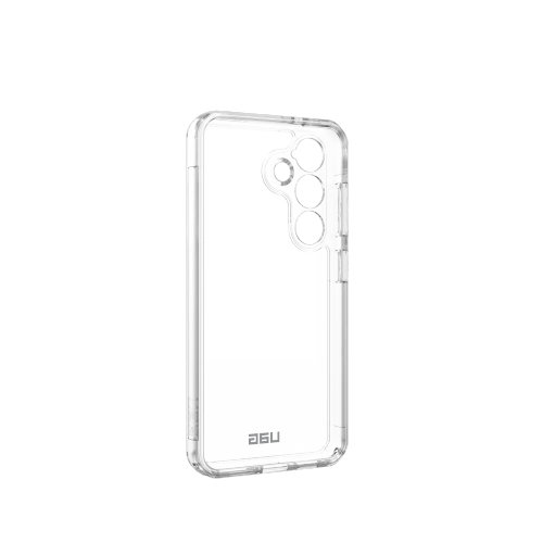 Hybrydowe etui UAG Urban Armor Gear z bliska, pokazujące detale i teksturę materiału.