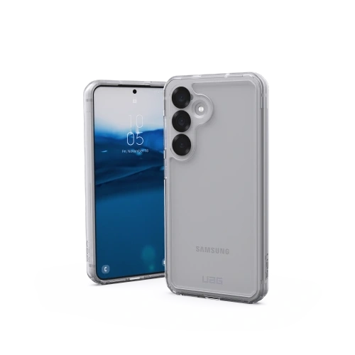 Etui UAG na telefonie Samsung Galaxy S25 5G, prezentujące nowoczesny design i ochronę.