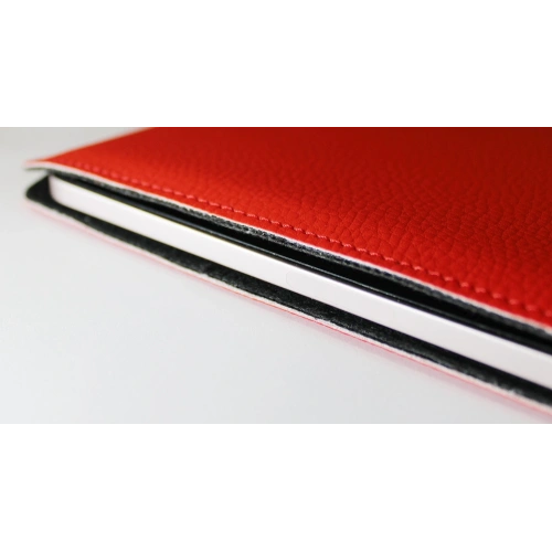 LURESKO TABLET SLEEVE ECO leather case for tablet 313 x 222 x 9mm 12-13 inches (red)