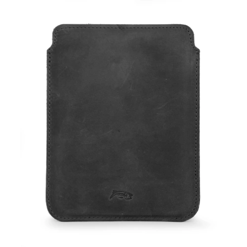Leather case LURESKO MASTER S for e-book 162x113x9mm (gray vintage)