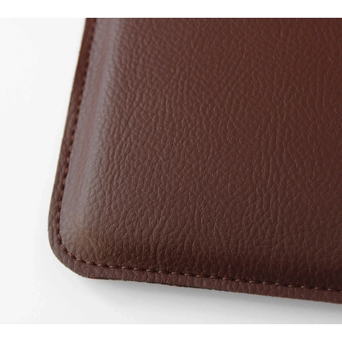 Leather slipcase LURESKO for e-book 162x113x9mm (brown)