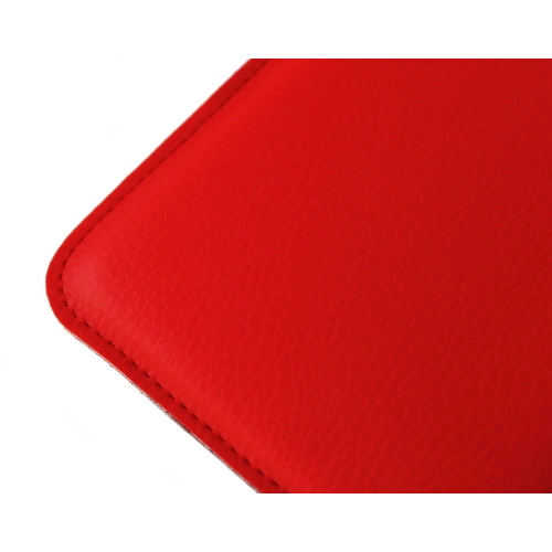 Leather slipcase LURESKO for ebook 177x130x9mm (red) (PAP)