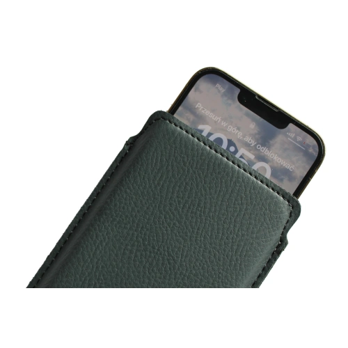 Leather slipcase LURESKO LILNER XXXL for ECO phone (gray)