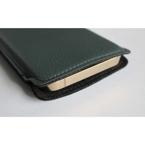 Leather slipcase LURESKO LILNER XXL for ECO phone (gray)