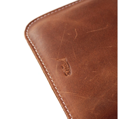 Leather case LURESKO CLAYER S for e-book 162x113x9mm (vintage brown)
