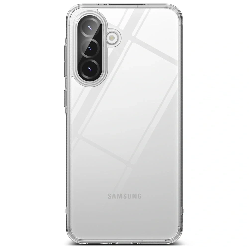 Etui Ringke Fusion zamontowane na Samsung Galaxy A36, ukazujące jego elegancki design