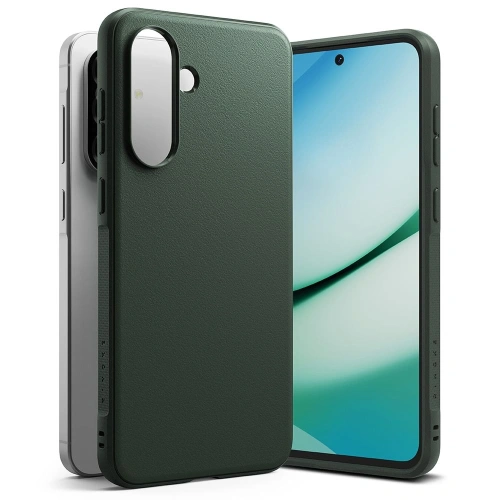 Etui Ringke Onyx w kolorze ciemnozielonym, idealne dla Samsung Galaxy A36/A56 5G.