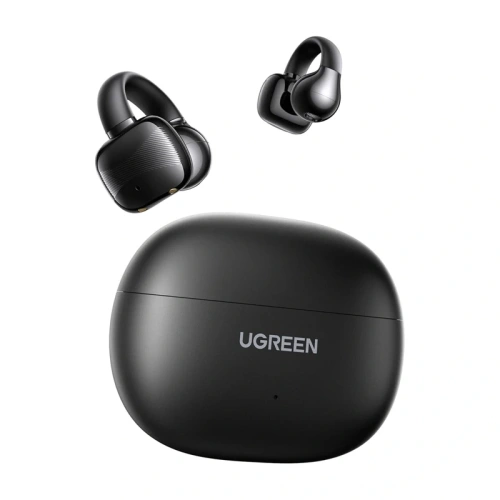 UGREEN HiTune S3 headphones next to closed charging case