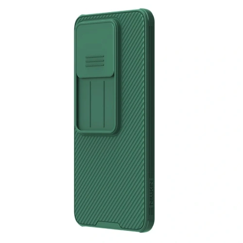 Nillkin Camshield Pro case in deep green, perfect for protecting Xiaomi 14T