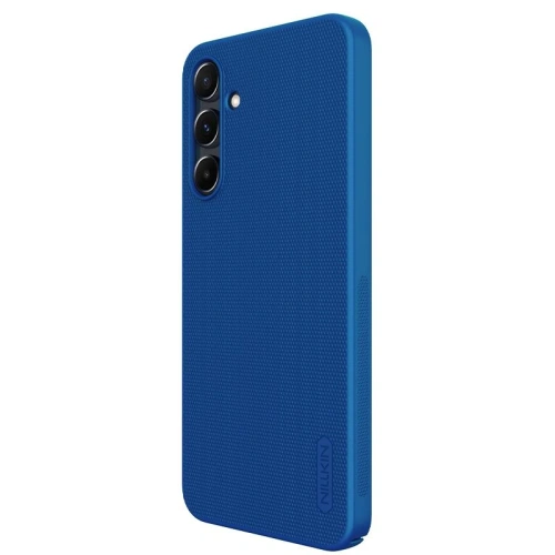 Nillkin Super Frosted Shield case in blue, perfect for Samsung Galaxy A16 5G.