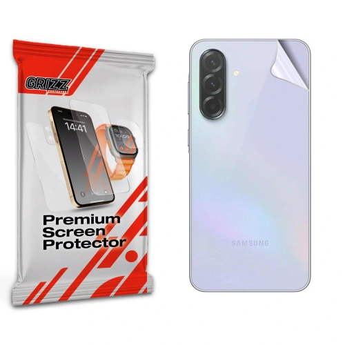 Folia ochronna GrizzGlass SatinSkin na Samsung Galaxy A36 z bliska