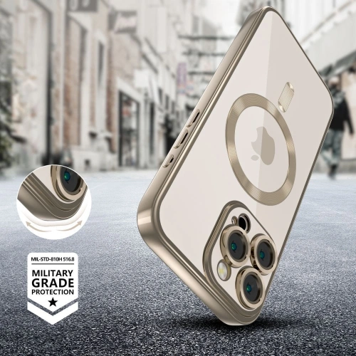 Stylowe etui Tech-Protect z poliwęglanu, zapewniające ochronę dla telefonu.