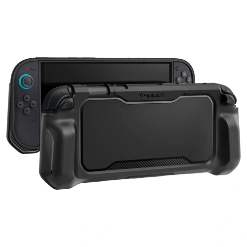 Etui Spigen Rugged Armor na Nintendo Switch, zapewniające ochronę i styl.
