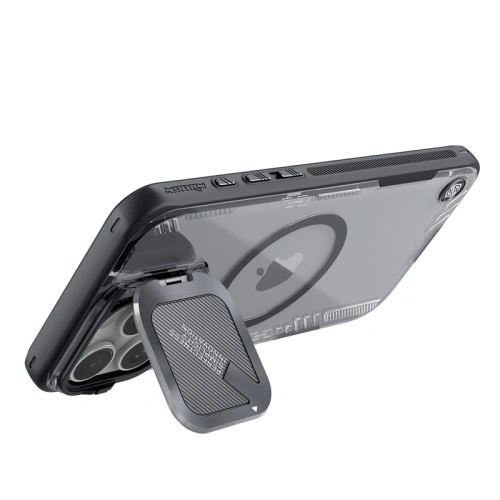 Nillkin Iceblade case in action, showcasing stability and phone protection.