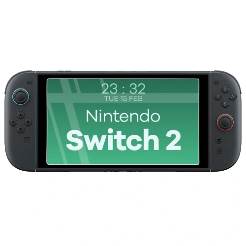 Szkło hartowane o wysokiej odporności na zarysowania 9H, zapewniające ochronę ekranu.