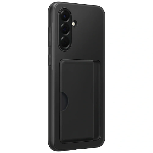 Etui Samsung Card Slot w kolorze czarnym, wykonane z ekologicznej skóry.