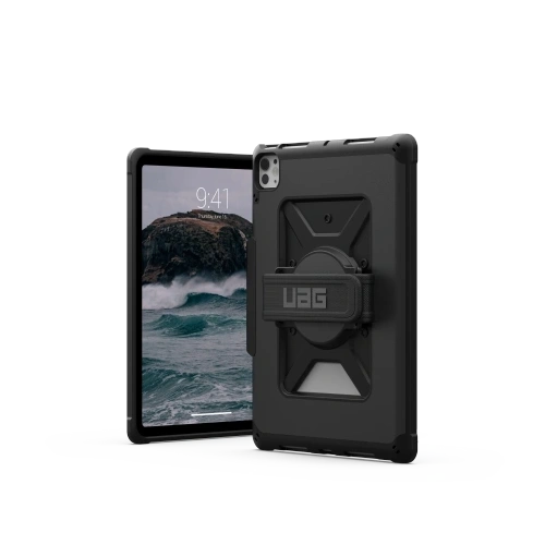 Hybrydowe etui na iPad Pro 11" 2024, z bliska, pokazujące detale materiału.