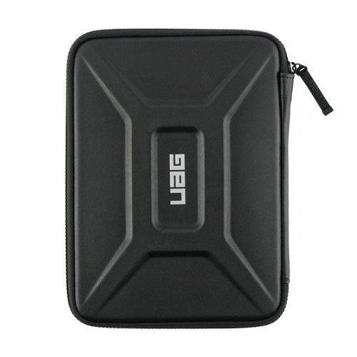 UAG Urban Armor Gear case against the backdrop of a modern office, highlighting style and functionality.