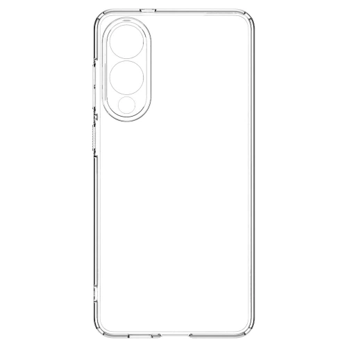 Detale etui Spigen Liquid Crystal, pokazujące materiał TPU i jego elastyczność